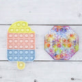 2-Pack: Push Pop Fidget Anti-Stress Pads by DailySale