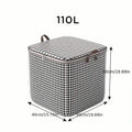 2-Pack: Quilt Storage Bag Organizer Non-woven Dustproof Foldable Wardrobe Space Saving Bag by DailySale