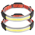 2-Pack: Rechargeable Headlamp 3 Light Modes Hand-Free by DailySale