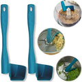 2-Pack: Rotary Scraper Rotating Spatula Scooping Portioning Food Processor by DailySale