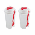 2-Pack: Salad or Lunch To Go Container With Fork & Dressing Cup by DailySale