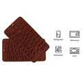 2-Pack: Silicone Chocolate Ice Decoration Tray by DailySale
