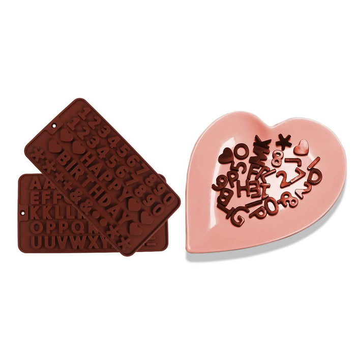 2-Pack: Silicone Chocolate Ice Decoration Tray by DailySale