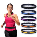 2-Pack: Slim Waist Pocket Running Belt by DailySale