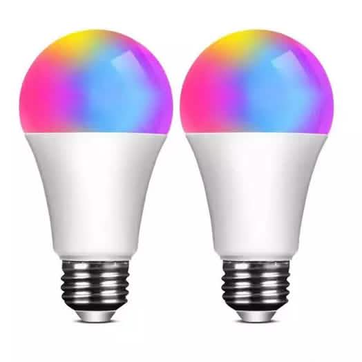 2-Pack: Smart Home Multi-Color LED A19 Bulb 5W by DailySale