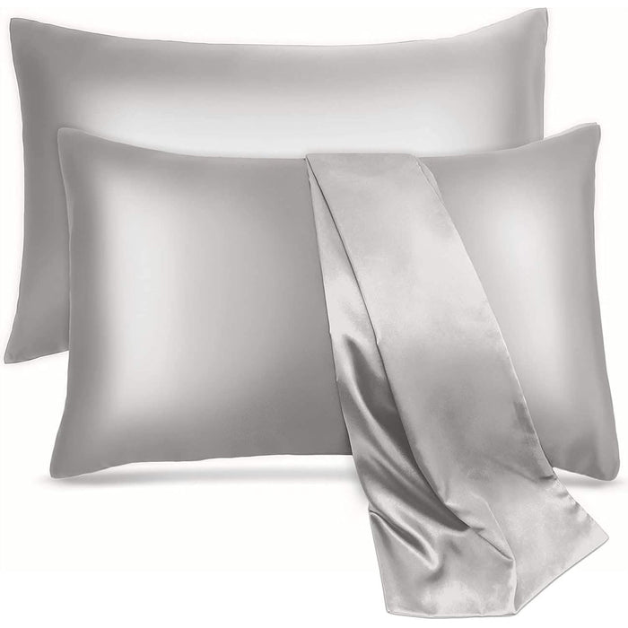 2-Pack: Soft Cooling Satin Pillowcases by DailySale