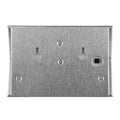 2 Pack: Solar Light 2 LEDs Wall Lamp Waterproof Security Light by DailySale