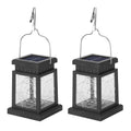 2-Pack: Solar Powered Hanging Lights 30 LED Beads by DailySale