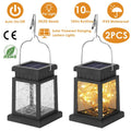 2-Pack: Solar Powered Hanging Lights 30 LED Beads by DailySale