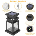2-Pack: Solar Powered Hanging Lights 30 LED Beads by DailySale