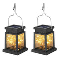 2-Pack: Solar Powered Hanging Lights 30 LED Beads by DailySale