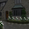 2-Pack: Solar Powered Rose Flower LED Decorative Lamp by DailySale