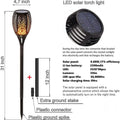 2-Pack: Solar Torch Lights Outdoor by DailySale