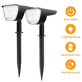 2-Pack: Solarek 32 LEDs Solar Landscape Spotlights by DailySale