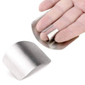 2-Pack: Stainless Steel Finger Protector For Cutting, Chopping and Dicing by DailySale