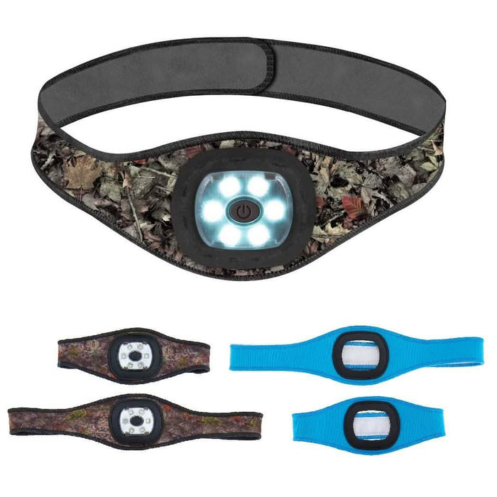 2-Pack: Stanley Rechargeable Ultra Bright Headband LED Lights with Armbands by DailySale