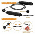 2-Pack: Tangle-Free Rapid Speed Cable 9-Foot Jump Rope by DailySale