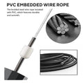 2-Pack: Tangle-Free Rapid Speed Cable 9-Foot Jump Rope by DailySale
