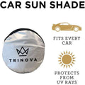 2-Pack: TriNova Car Sun Shade Windshield by DailySale