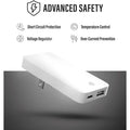 2-Pack: Type C Flat Slim Power Adapter by DailySale
