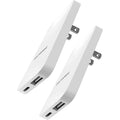 2-Pack: Type C Flat Slim Power Adapter by DailySale