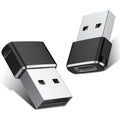 2-Pack: USB C Female to USB Male Adapter by DailySale