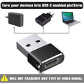 2-Pack: USB C Female to USB Male Adapter by DailySale