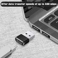 2-Pack: USB C Female to USB Male Adapter by DailySale