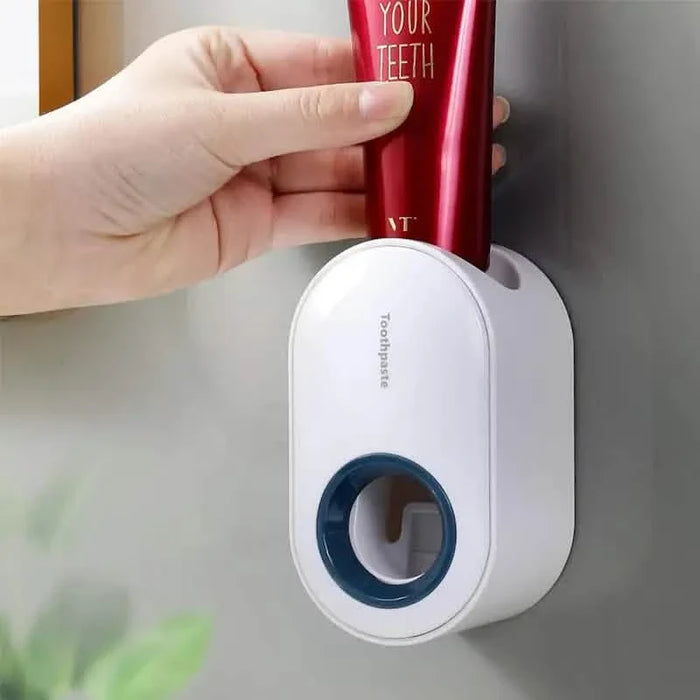 2-Pack: Wall-Mounted Automatic Toothpaste Dispenser by DailySale