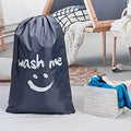 2-Pack: Wash Me Travel Laundry Bag, Machine Washable Dirty Clothes Organizer by DailySale