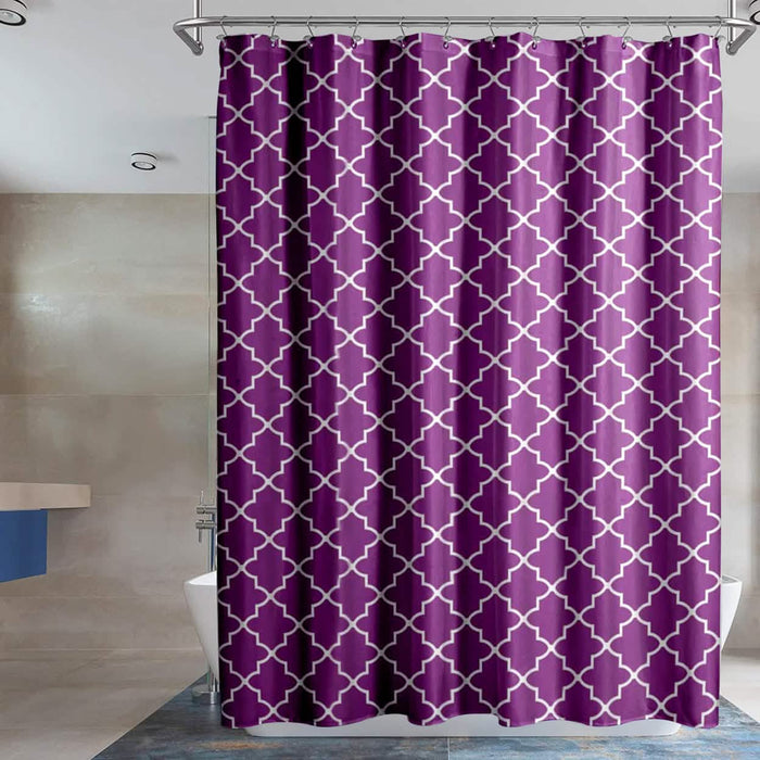 2-Pack: Water-Proof Printed Peva Shower Curtain by DailySale