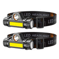 2-Pack: Waterproof Rechargeable Headlamp by DailySale
