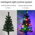2-Pack: Waterproof Solar Christmas Tree LED Light by DailySale