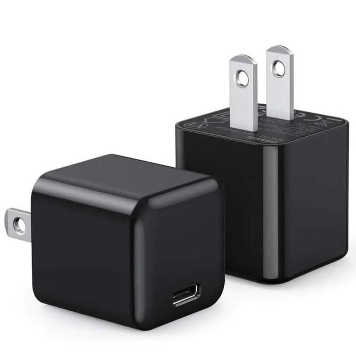 2-Pack: Wemiss Mini 20W Fast Type C Wall Charger with PD 3.0 by DailySale