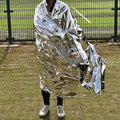 2-Pack: Windproof Aluminum Foil Emergency Blanket For Camping First Aid Blanket by DailySale