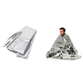 2-Pack: Windproof Aluminum Foil Emergency Blanket For Camping First Aid Blanket by DailySale