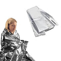 2-Pack: Windproof Aluminum Foil Emergency Blanket For Camping First Aid Blanket by DailySale