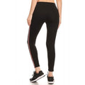 2-Pack: Women's Cotton Blend Side Stripe Leggings by DailySale