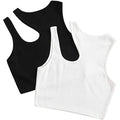 2-Pack: Women's Cropped Knit Tank Top by DailySale