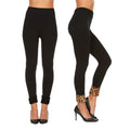 2-Pack: Women's Cuffed Fleece Leggings by DailySale