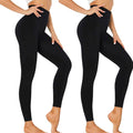 2-Pack: Women’s Fleece Lined High Waist Leggings by DailySale
