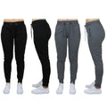2-Pack: Women's French Terry Fashion Jogger Lounge Pants by DailySale