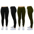 2-Pack: Women's French Terry Fashion Jogger Lounge Pants by DailySale