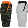 2-Pack: Women's French Terry Jogger Sweat Lounge Shorts by DailySale