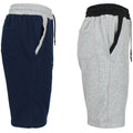 2-Pack: Women's French Terry Jogger Sweat Lounge Shorts by DailySale