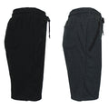 2-Pack: Women's French Terry Zipper Pockets Jogger Sweat Lounge Shorts by DailySale