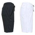 2-Pack: Women's French Terry Zipper Pockets Jogger Sweat Lounge Shorts by DailySale