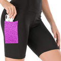 2-Pack: Women's High Waisted Biker Shorts With Pockets by DailySale