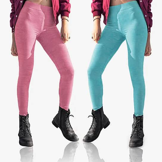 2-Pack: Women's Space Dye Seamless Leggings by DailySale