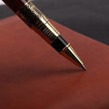 2-Pack: Wood Grain Classical Fountain Pen Ballpoint Pen by DailySale